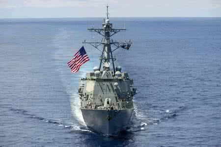 美国又一驱逐舰与商船碰撞 曾进入美济礁12海里