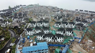 济南雪野湖拆除围湖违建,1032套别墅"审批手续齐全"